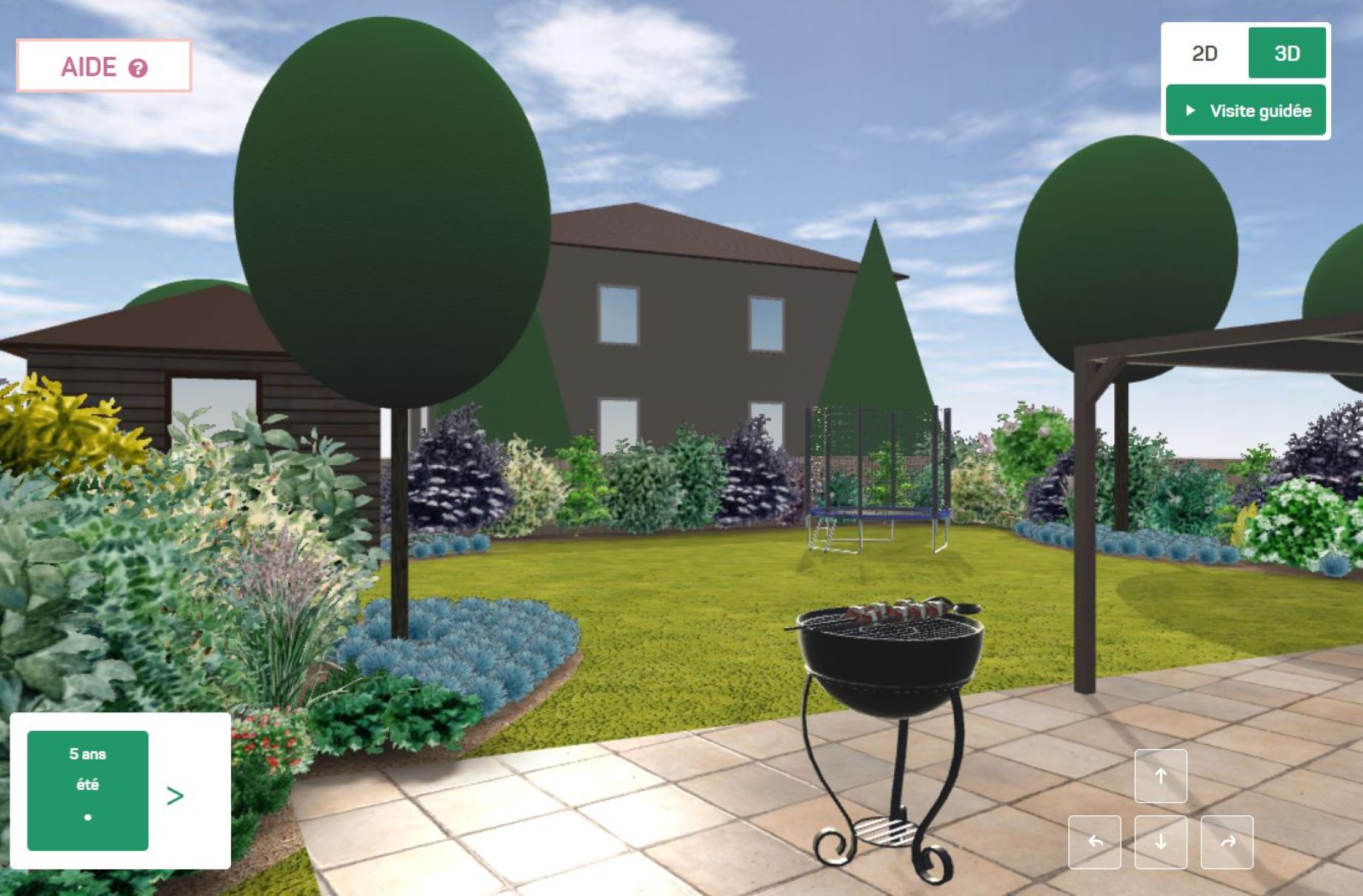 Create your 3D garden online