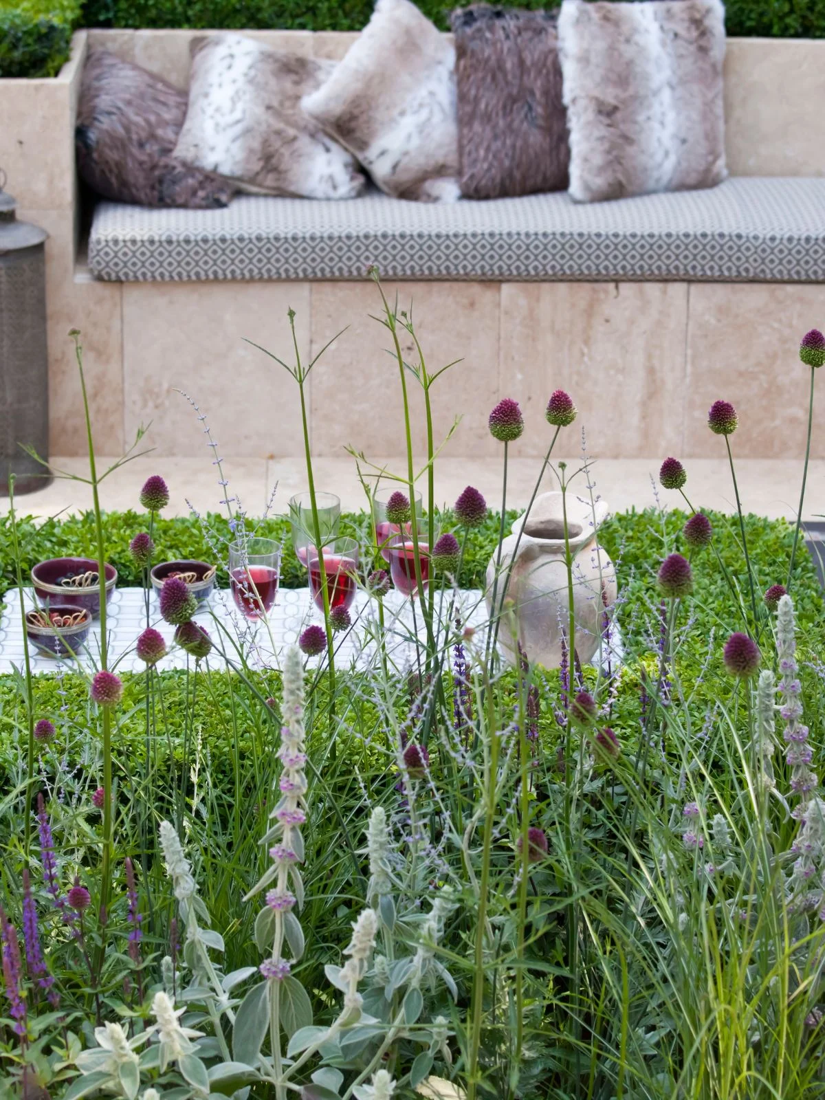 jardin au style méditerranéen