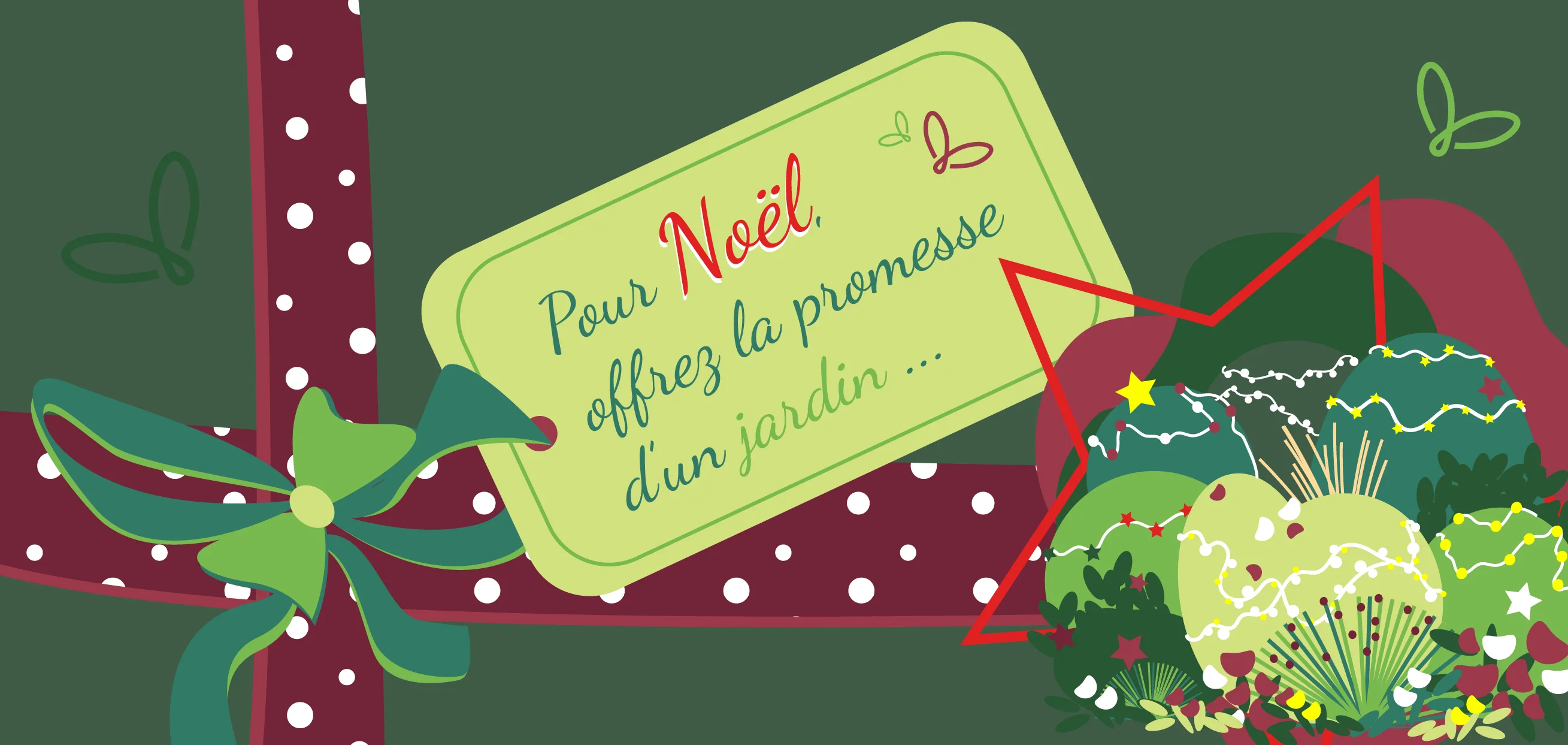 bannière présentant la box projet paysager