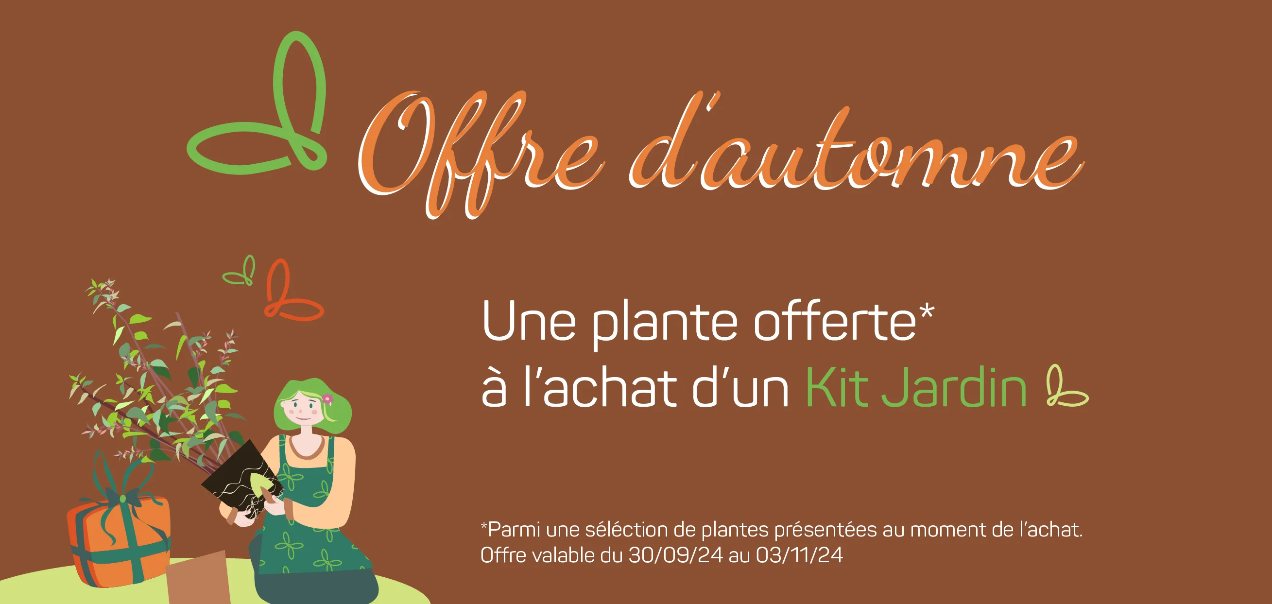 illustration offre d'automne