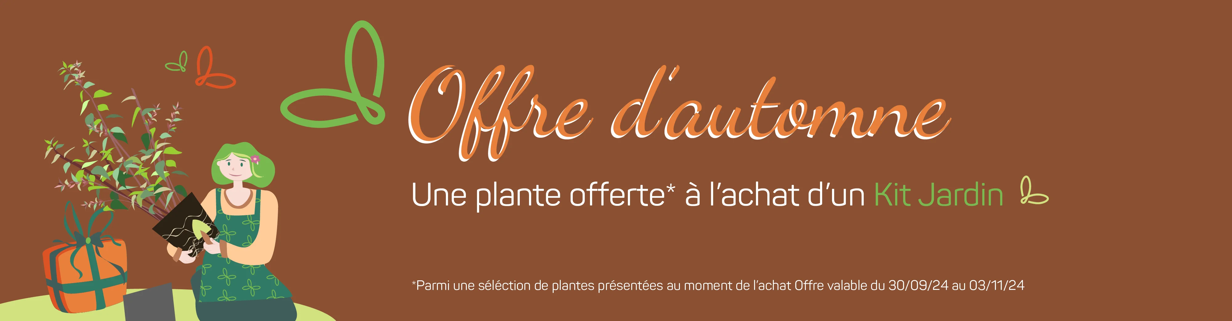 illustration offre d'automne