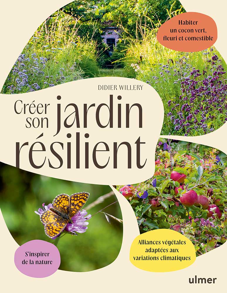 couverture du livre de Didier Willery, Créer son jardin résilient